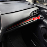 Pinstripe CROSSTREK Logo Dashboard Overlay for Subaru Crosstrek 2024+